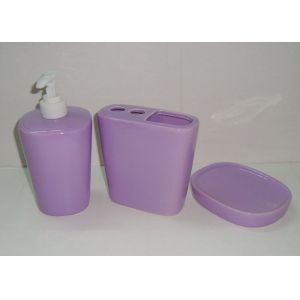 Color Changed Ceramic Bathroom Set Stoneware Gradient Ramp Color Bathroom Vanity