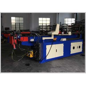 Servo Feeding Automated Pipe Bender , Cnc Tube Bending Machine For Indoor