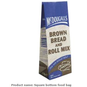 Food paper bread bakery packaging bags with window, Bread packaging no moq