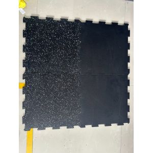Factory Custom Slip-Resistant Rubber Floor Tiles for Gym and Home