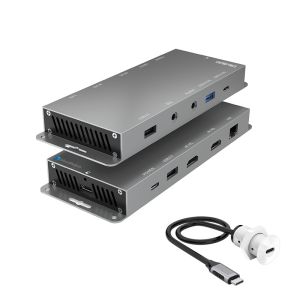 Wall Mounted USB3.0 Graphic Docking With Dual HDMI MST Solution For Mac OS