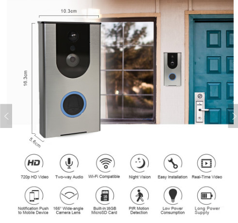 Quality Wireless Doorbell Kit- Wireless Door Chime w/ Voice Message Function, Stylish Wireless Chime kit with Up to 1000Ft Opera wholesale