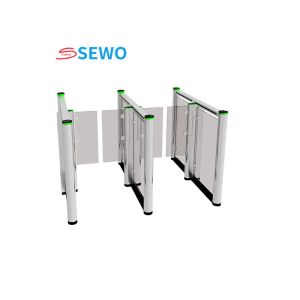 Secure Access Control Simplified Swing Gate Turnstile for Offices Public Spaces