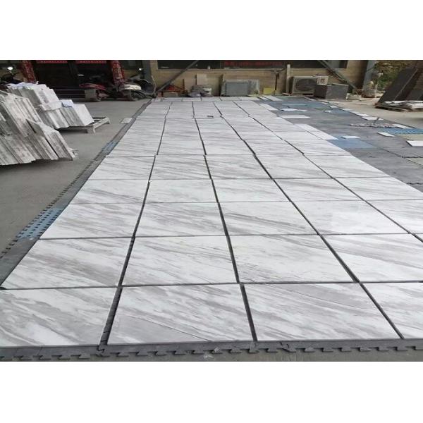 Quality Smooth Surface Natural Marble Tile 80 - 90 Polished Degree High Hardness wholesale