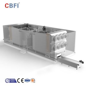 Cheap High Efficiency PLC Control System double Spiral Freezer With CE Certification for sale