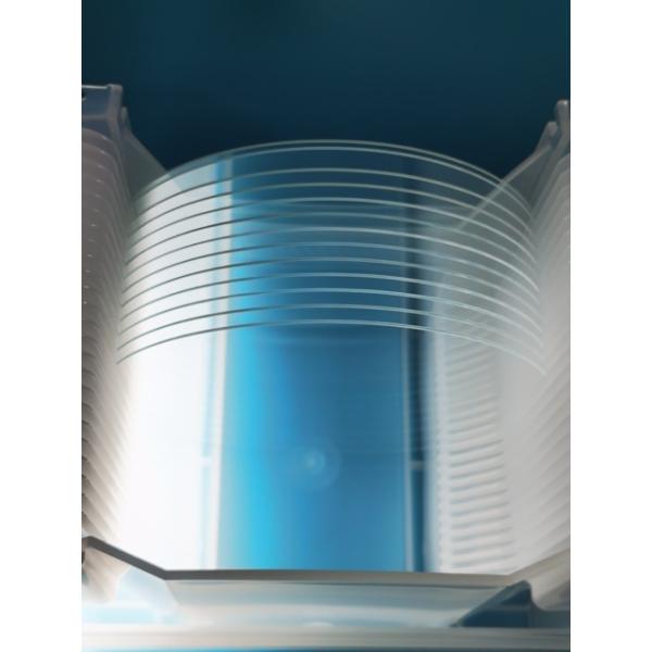 6 Inch 350um 0.5mmt Sapphire Carrier Substrate Wafer SSP DSP