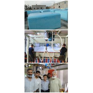 PLC Polystyrene Foam Making Machine , Siemens Foam Plate Making Machine