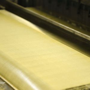 Cheap Corrosion Resistant Brass Woven Wire Mesh Customized For Papermaking Dewatering for sale