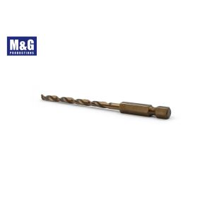 HSS & HSS Cobalt 1/4" Hex Quick Change shank Twist Drill Bit ( Solid one pc)