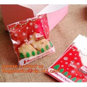 cone shape custom print clear plastic christmas candy bag,cone shaped clear