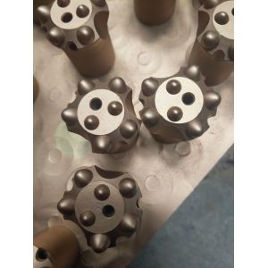 12 Degree 32mm Tapered Chisel Drill Bit For Small Hole Rock Drilling Tools with