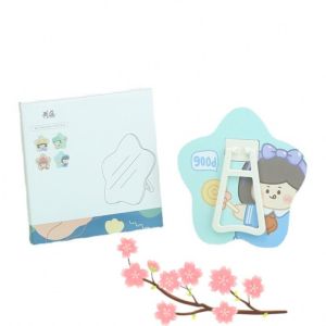 Mini Round Cosmetic Mirror for Everyday Adjustable Circle Dressing Pocket Makeup