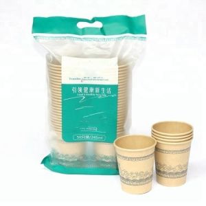 Printed Paper Cup Packing Machine Custom Design 6.7 * 1.4 * 1.68 M Dimension