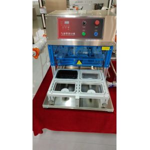 640 Trays/min Production Capacity 200ml Cup Sealing Machine for Filling and
