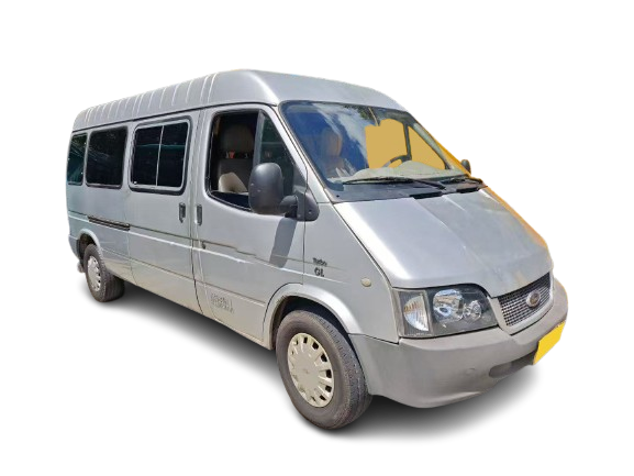 5m Length and 15 Seats Jiangling Transit Mid-Sized Bus with Top Speed of 120km/h