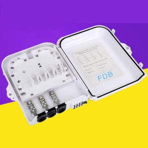 China PC/ABS 8 Core Optical Fiber Terminal Box Wall Mounted Outdoor Fiber Termination Box on sale