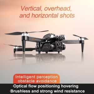 Beginner Operator Skill Level Portable RC Drone with Obstacle Avoidance and