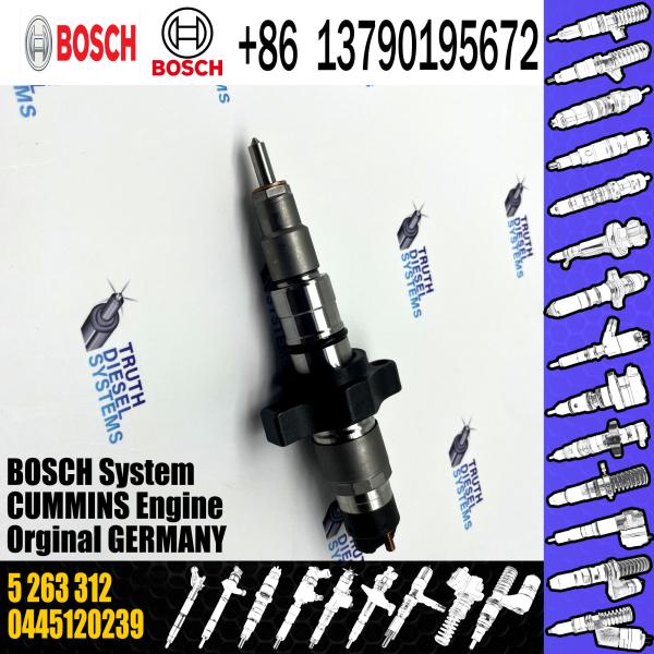 Diesel Fuel Injector Common Rail Injector Assembly 5263312 0445120239 for