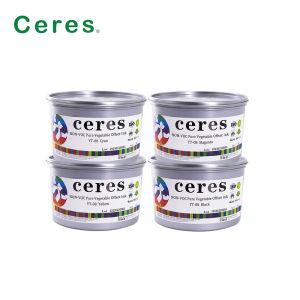 Eco-friendly Soy Oil Based Offset Printing Ink with Water and Rub Resistance for