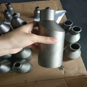 Titanium Alloy Steel Pipe Fittings MSS SP95 Forged Concentric Waged Nipple Hot