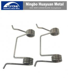 Cheap Industrial Stainless Steel Wire Forming Zinc Plated Double Spiral Torsion Spring for sale