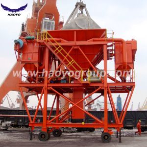 50 CBM Mobile Tyre Dedusting Hopper for Clink with Truck