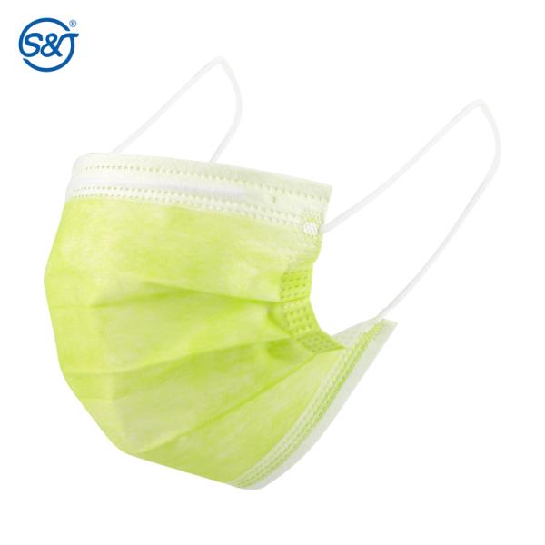 ISO13485 Factory surgical nonwoven 3 ply face mask for hospital and dental