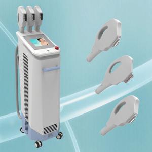 China Hottest promotion laser age spot removal machin three handles functional body hair removal on sale
