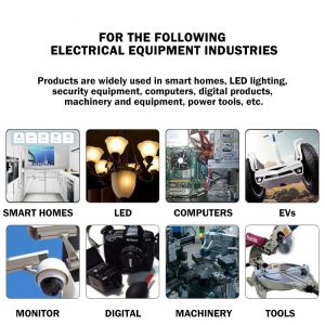 LED Strip Waterproof Wire Connectors with Custom Flat Cable and Various