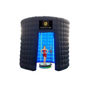 Newest Booth With Colors Changing LED Light Inflable Double stitching inside and