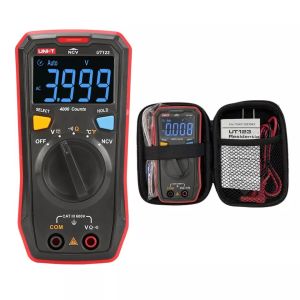 CE Non Touch Solar Panel Multimeter 20M Voltage Resistance Mini Multi Meter