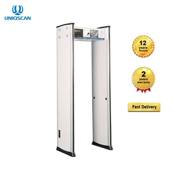 7" Screen CCTV Camera 33 Zones Door Frame Metal Detector