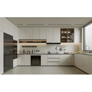 China Modern Kitchen Factory Modular Lacquer Modern Custom Plywood Kitchen Cabinet on sale