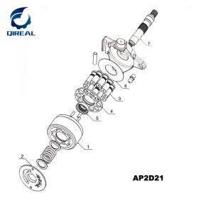 Hydraulic Pump Parts Ap2d12 Ap2d18 Ap2d25 Ap2d28 Ap2d36