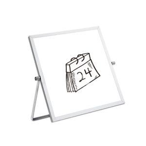China Magnetic Desktop Dry Erase Board With Stand Aluminium Alloy Galvanized Sheet on sale