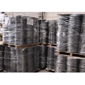 14 Guage Hot Dipped Galvanized Barbed Wire For Modern Security Fencing