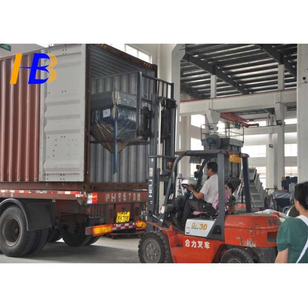 PP Granules Plastic Grinding Machine , Stainless Steel PP Recycling Machine