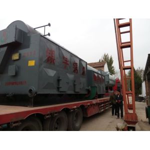 Durable Heavy Wood Steam Boiler Reduce Resource Waste High Reliability