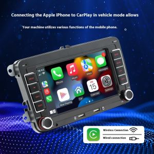 Creatall 7-Inch Android GPS Car Navigation HD Large Screen for Bluetooth CarPlay