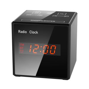 Wifi Alarm Clock Camera Wifi Alarm Clock Camera Bluetooth Speaker FM Radio 1080P