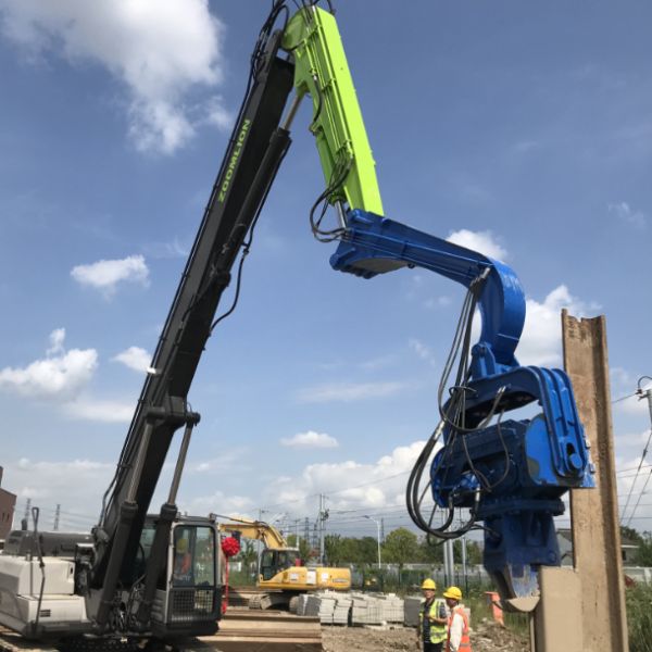 Vibratory Pile Driver for Zoomlion | 12m Capacity with High Power & Fast