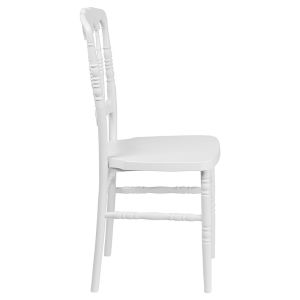 White Chiavari Chairs Wedding Stackable PP Plastic Chiavari Chairs