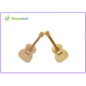 Guitar Usb Drive Maple Wooden USB Flash Drive 8GB 16G 32G Memory Stick