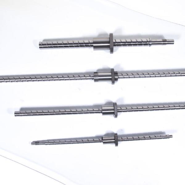 High Precision Rolled Thread Ball Screws Low Friction CNC Machine Ball Screw