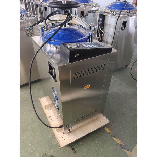 Microcomputer-Controlled Vertical Autoclave Machine with 0.22Mpa Working