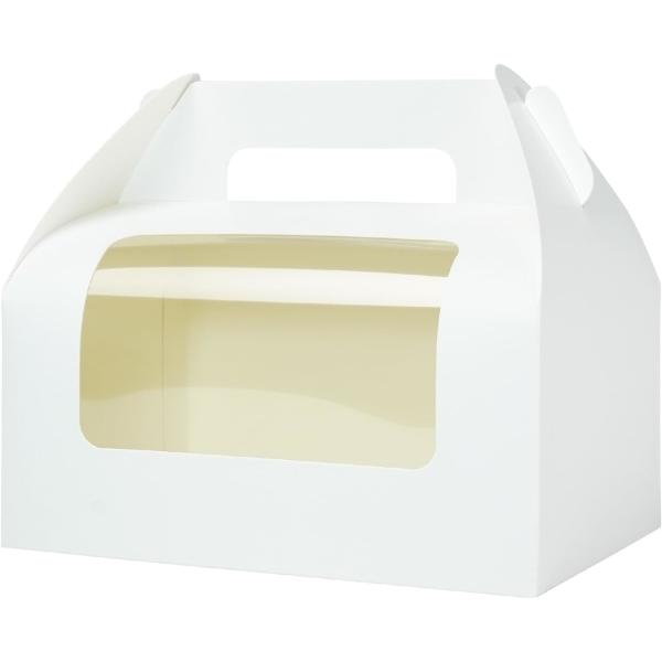 Treat Boxes With Window, Food-Grade Paper Boxes For Food, Gift Boxes Bakery