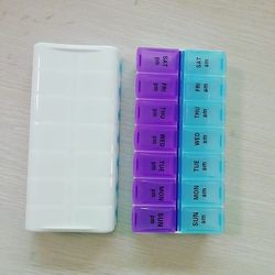 Hight Quality 14 Case Divided Medical Equipment Custom Logo Pill Boxes