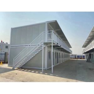 MGO Board Floor 20ft 40ft Prefab Folding Container Homes Folding Flat Pack
