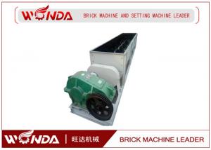 Fried Red Brick Double Shaft Mixer Wall Non Sticky Pages 55kw Motor Power SJ 4000