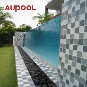 China Clear Acrylic Swimming Pool Glass Walls 100mm Thick Pool Plexiglass Sheets on sale